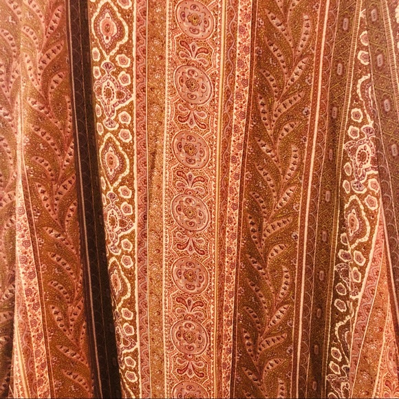 J Crew rust mixed print wool midi skirt - Picture 7 of 9